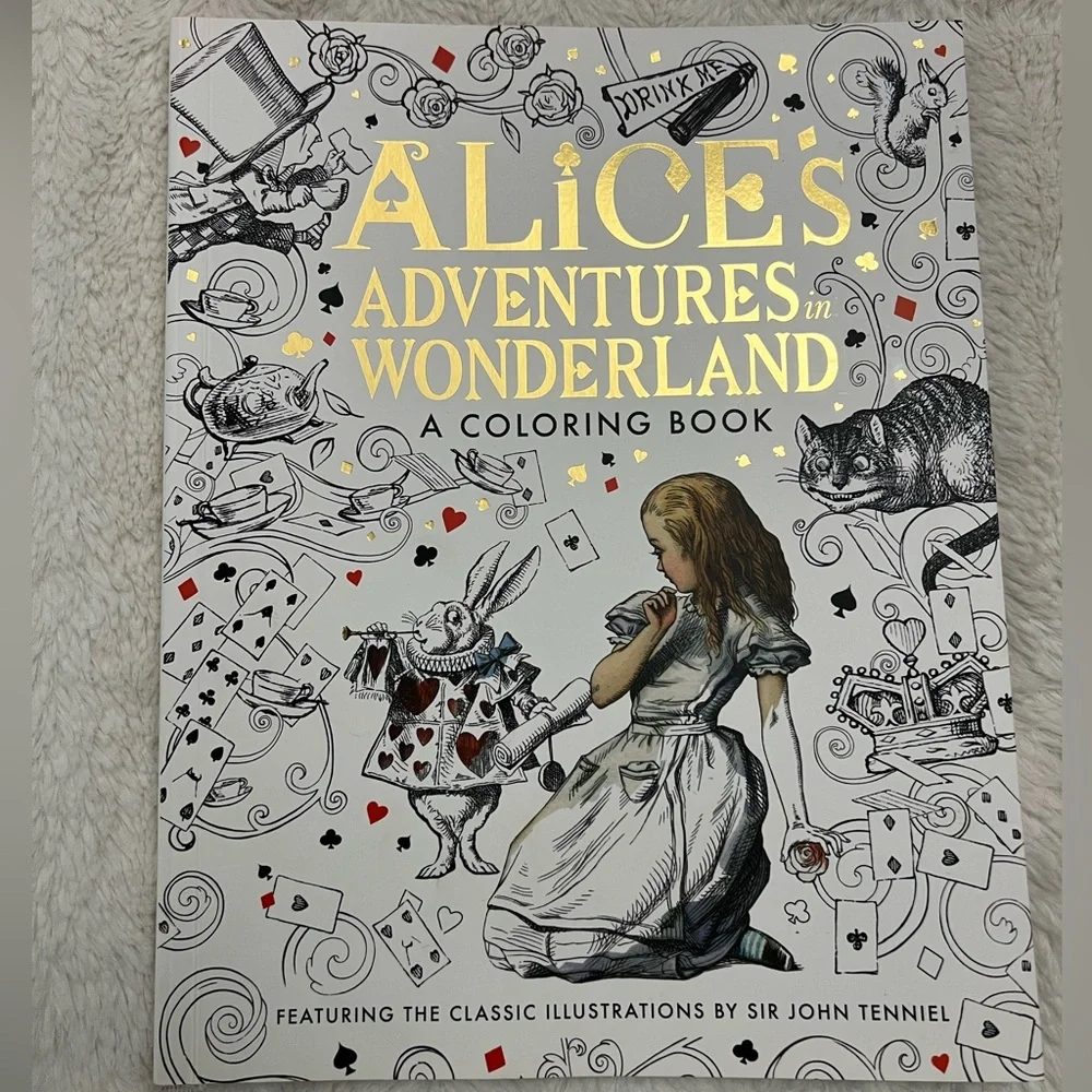 Kid Activity Set w/Skip ball, Alice’s Adventures in Wonderland book, word search